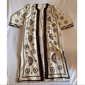 Moroccan Full Length Embroidered Coat